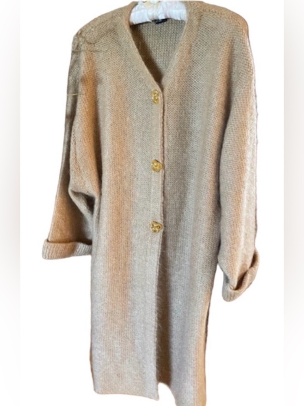 Mohair SWEATER COAT 🧥 MEDIUM (fits LARGE/14)